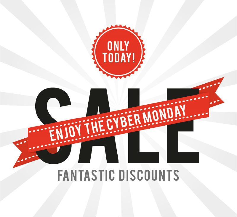 Black Friday promotional posters vector material
