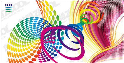 City Lights element vector material