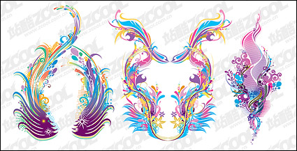 Exquisite design trend vector material