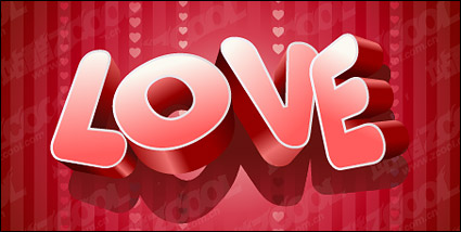 Three-dimensional vector material LOVE