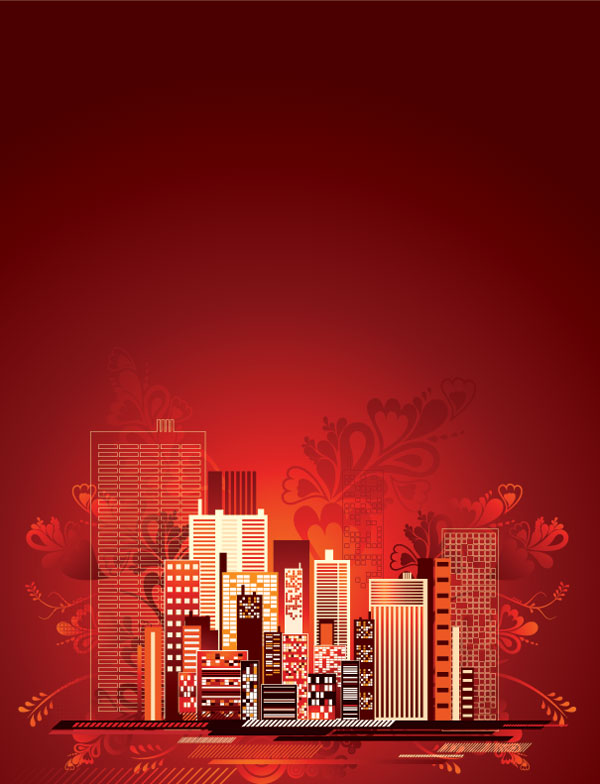 Modern City Vector material