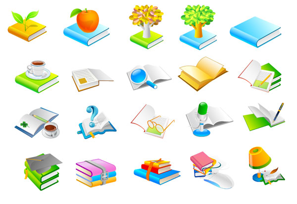 Table lamp, apples, plants, glasses, question mark, microphone