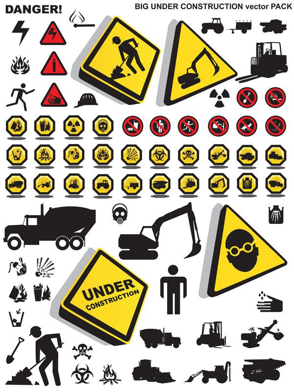 Construction? Please note that the Security icon vector material