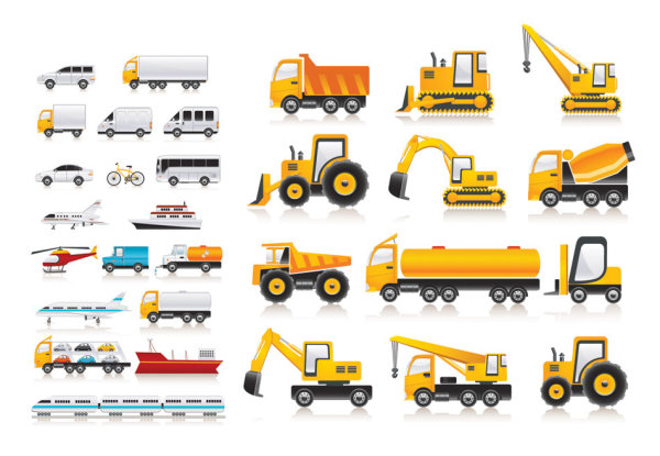 Variety of  transport vector material