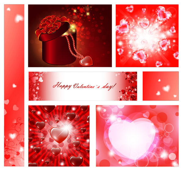 Valentine's Day romantic element vector material
&nbsp;&nbsp;