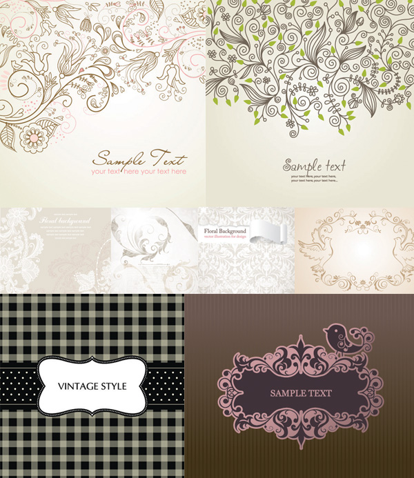 Elegant pattern material