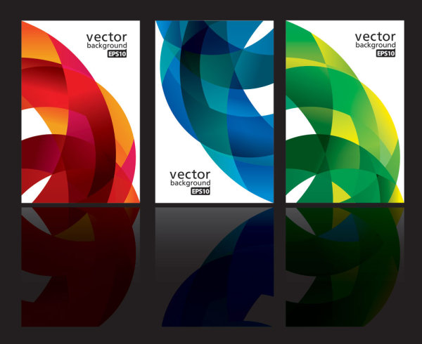 Dynamic ribbon card 02-- vector material