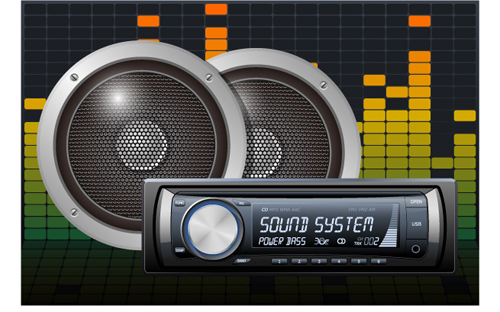 Car Audio Vector -5 