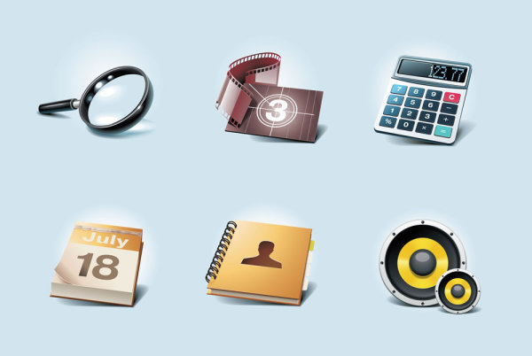 Common icons 02-- vector material
