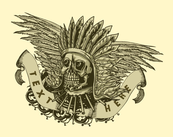 The trend of T-shirt 12 - vector material