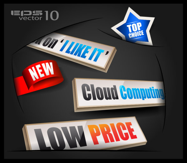 Beautifully embedded 02. - Vector material