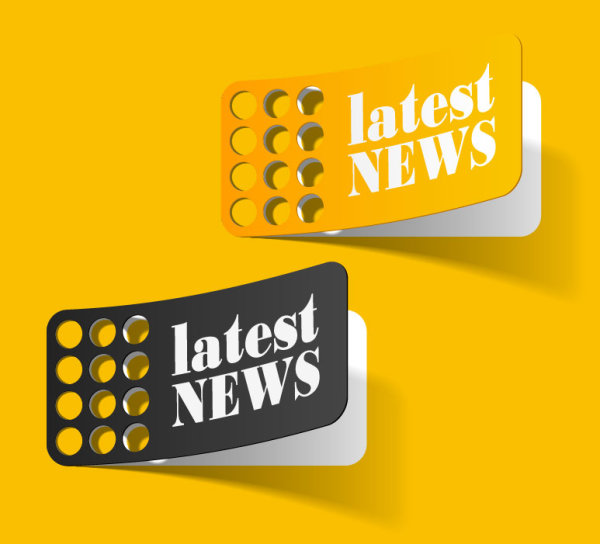 Classic stickers 01 - vector material