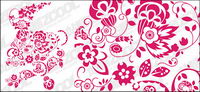Chinese paper-cut style pattern vector