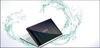 Notebook water vector material