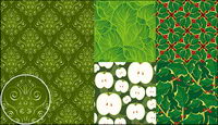 vector green background material