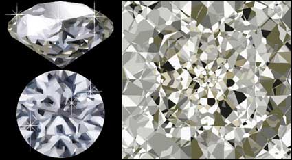 4 Diamond Vector material