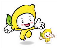 Love the cartoon super fruit Vector 10