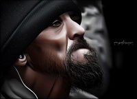 T-bag looks like a man Vector