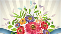Beautiful bouquet 04-- vector material