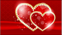 Valentine card 02 - vector material