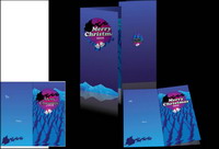 Christmas Greeting Cards Vector material