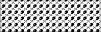 Skulls tiled background