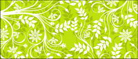 Green background patterns