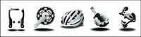Professional mountain bike parts icon png