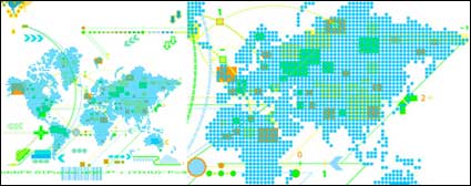 Vector current map material