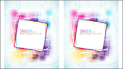Symphony dynamic pattern background 02 - vector