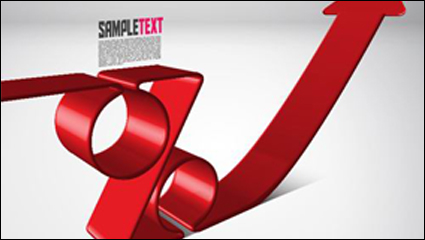 Paint art design style template vector material -1