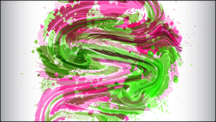 The dazzling of paint pigment pattern 02-- vector material