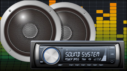 Car Audio Vector -5 