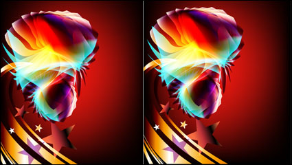 Gorgeous pattern color pattern 05 - vector material