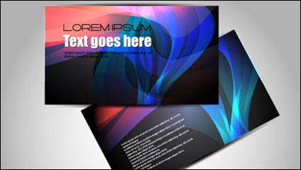 Cool card 01 - vector material