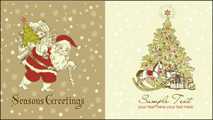 Gorgeous Christmas pattern - vector