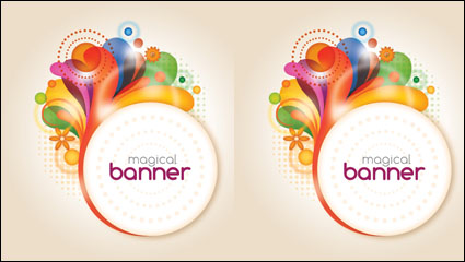 Fashion pattern vector material