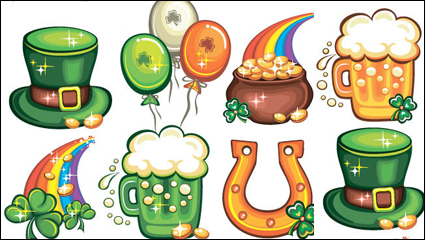 Cartoon pattern 01 - vector material