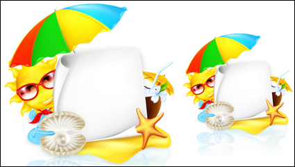 Cartoon illustrator 02 - vector material