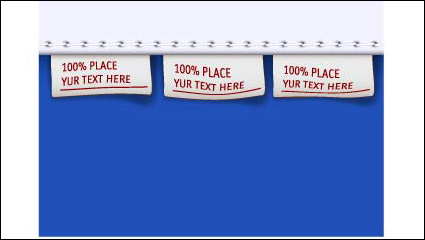 Clothing labels 03 - vector material