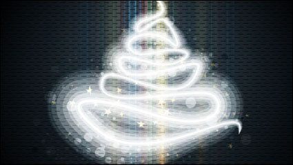 Beautifully Halo Christmas 02 - vector material