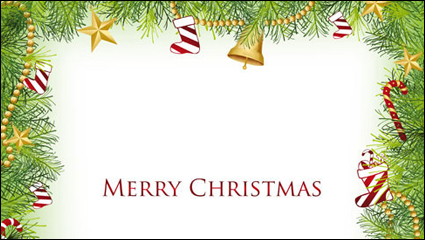 Christmas element border 04 - vector material