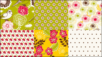 Cartoon patterns 03 - vector material