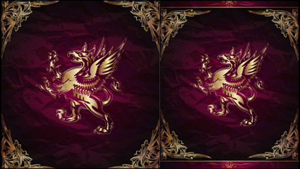 European pattern background 03 - vector material