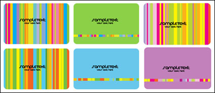 Color card templates