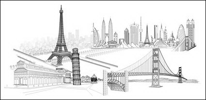 Famous Buildings Vector