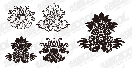 gomedia produced classical pattern vector material