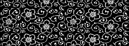 Vector traditional tiled background material-36