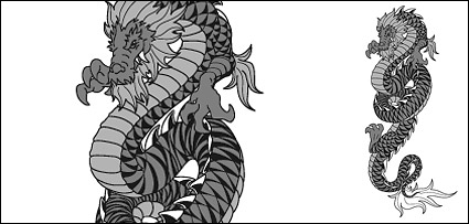 Chinese Dragon Vector-2