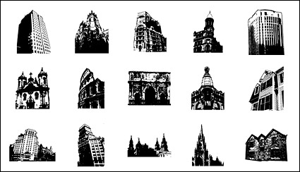 Go Media produced vector material - Continental ancient architecture